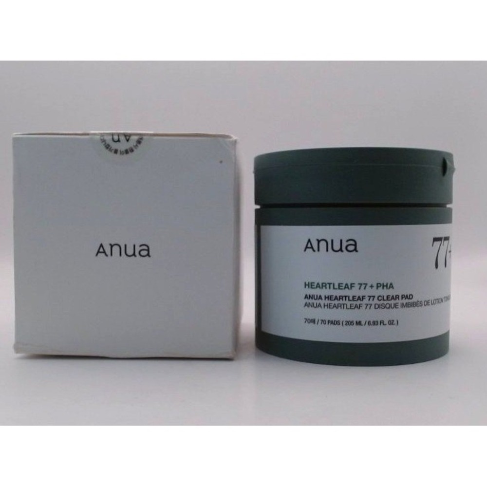 Anua - Heartleaf 77 + 6.93 Fl Oz, 70 Pads, BRAND NEW IN BOX